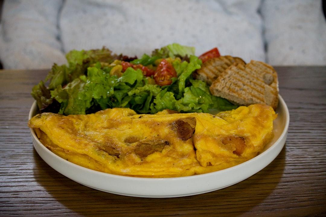 Perfect French Omelet — Chapters recipe plated