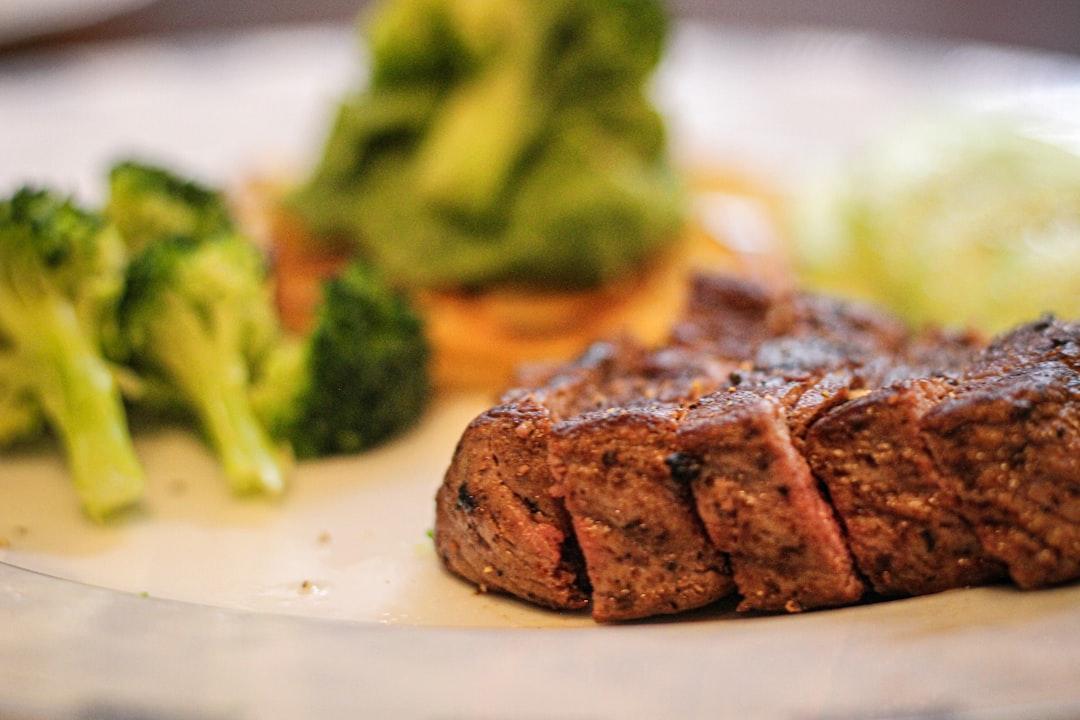 Beef and Broccoli — Beef recipe plated