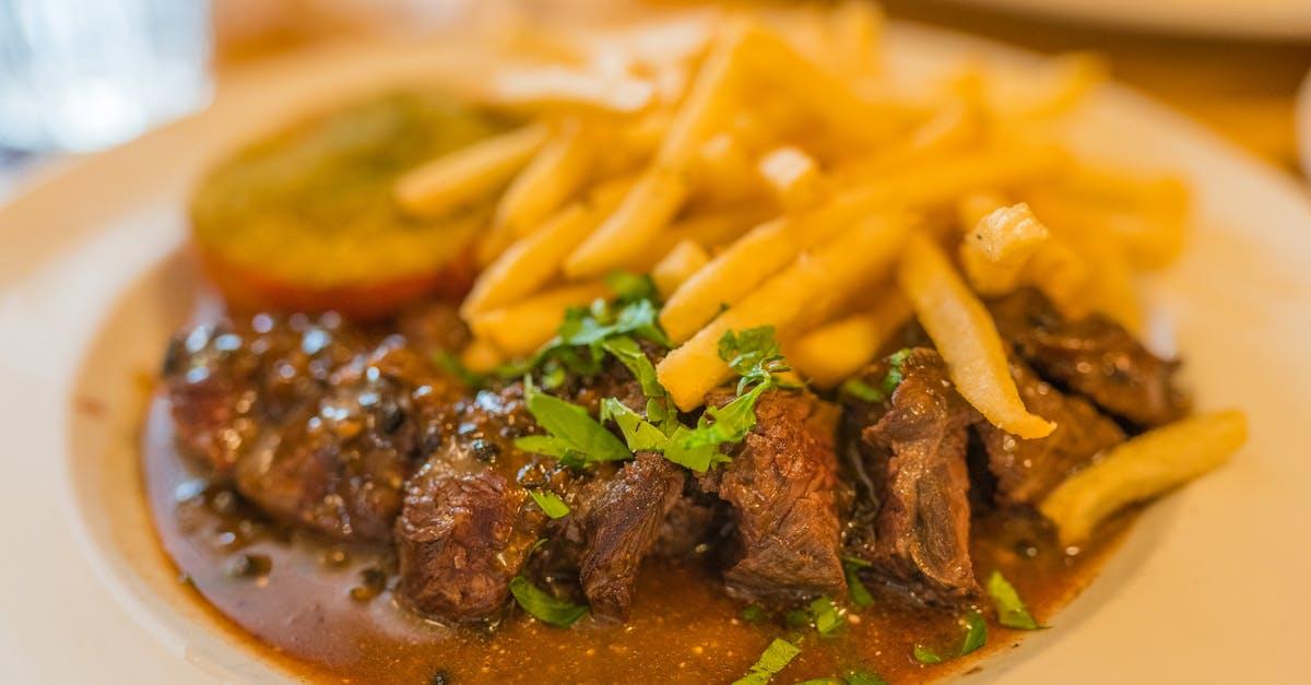 Philly Cheesesteak — Beef recipe plated