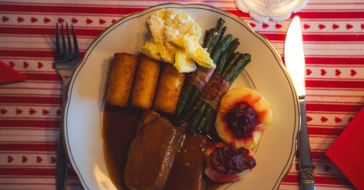 Green Bean Casserole (From Scratch) — Vegetables recipe plated