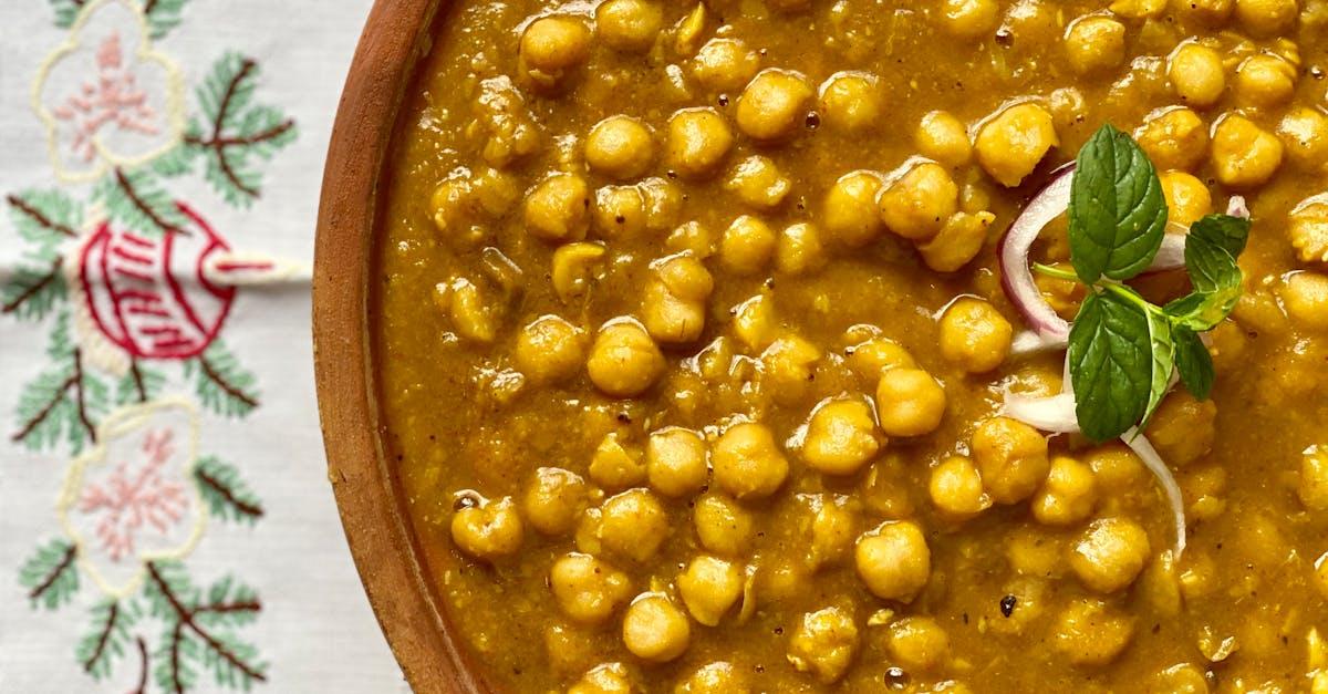 Chana Masala (Chickpea Curry) — Plant-Based recipe plated