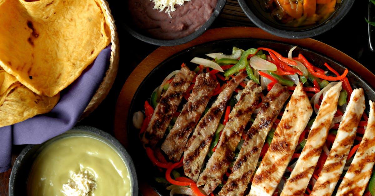 Chicken Fajitas — Chicken recipe plated
