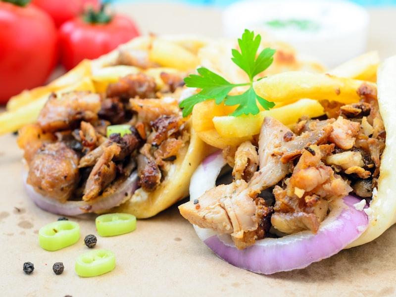Chicken Shawarma — Chicken recipe plated