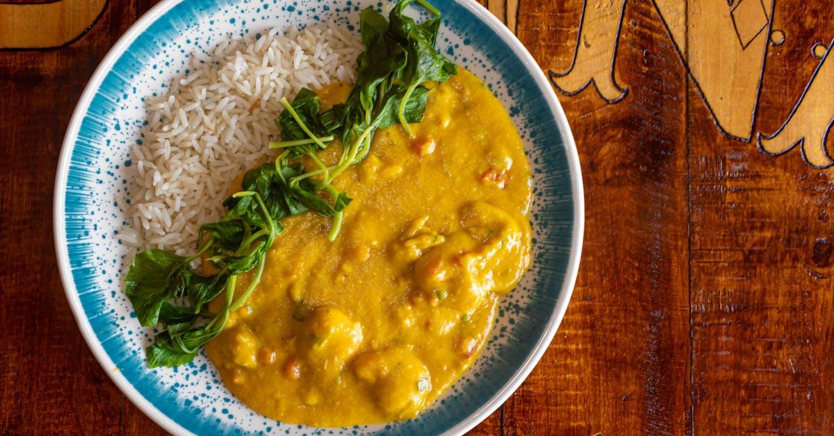 Coconut Fish Curry — Cod recipe plated