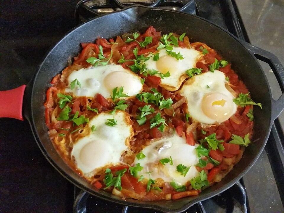 Shakshuka — Plant-Based recipe plated