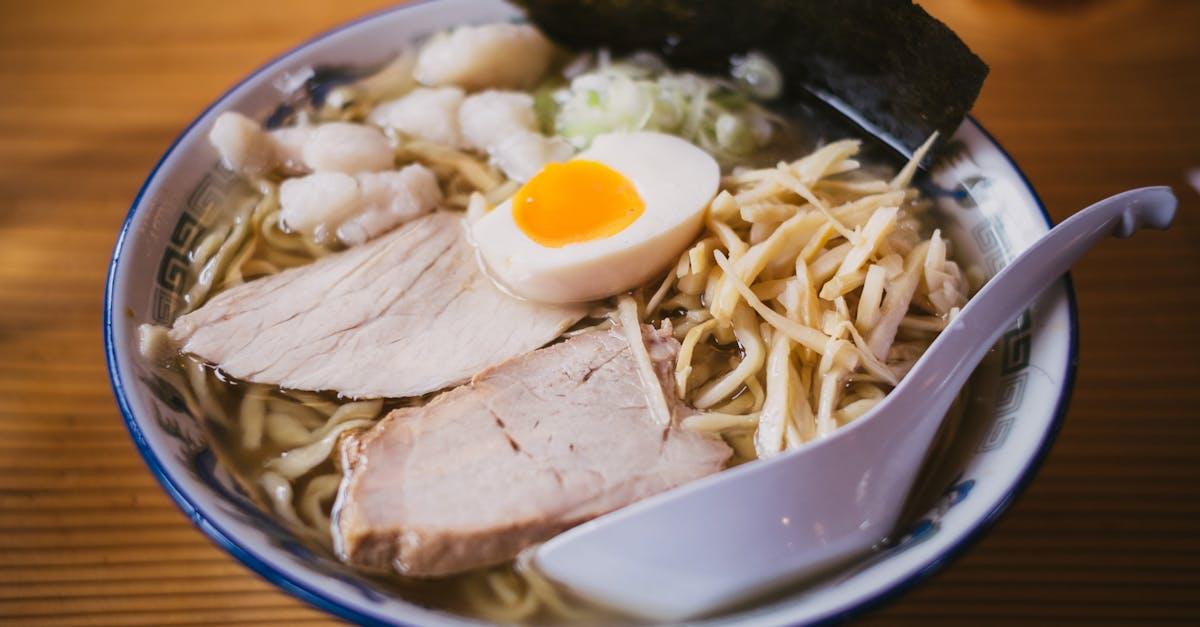 Tonkotsu Ramen (Simplified) — Pork recipe plated