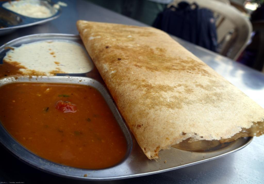 Masala Dosa — Plant-Based recipe plated