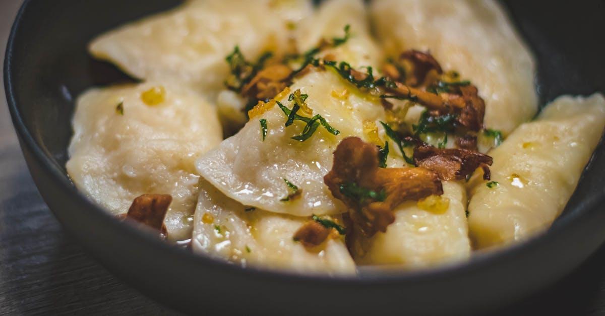 Pierogi (Polish Dumplings) — Plant-Based recipe plated