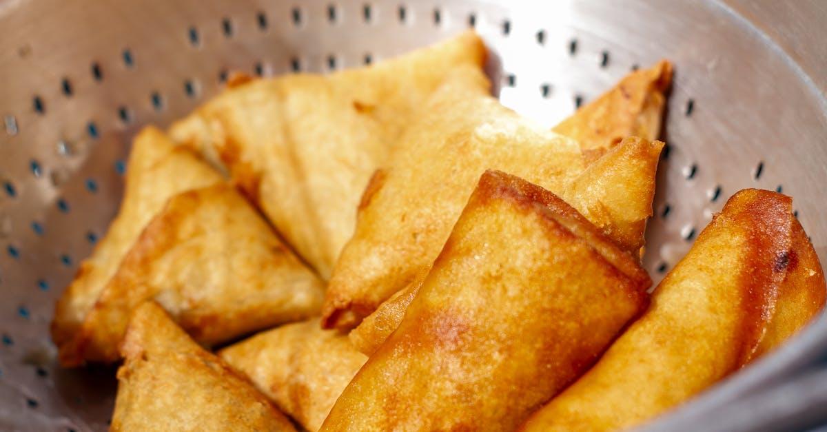 Samosas (Potato and Pea) — Plant-Based recipe plated