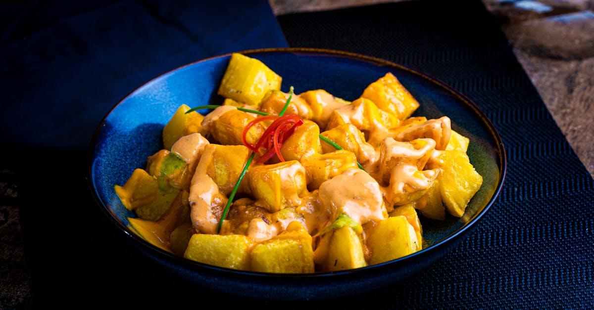 Patatas Bravas — Potatoes recipe plated