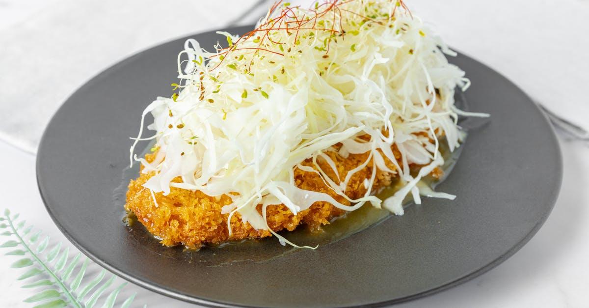 Tonkatsu (Japanese Breaded Pork Cutlet) — Pork recipe plated