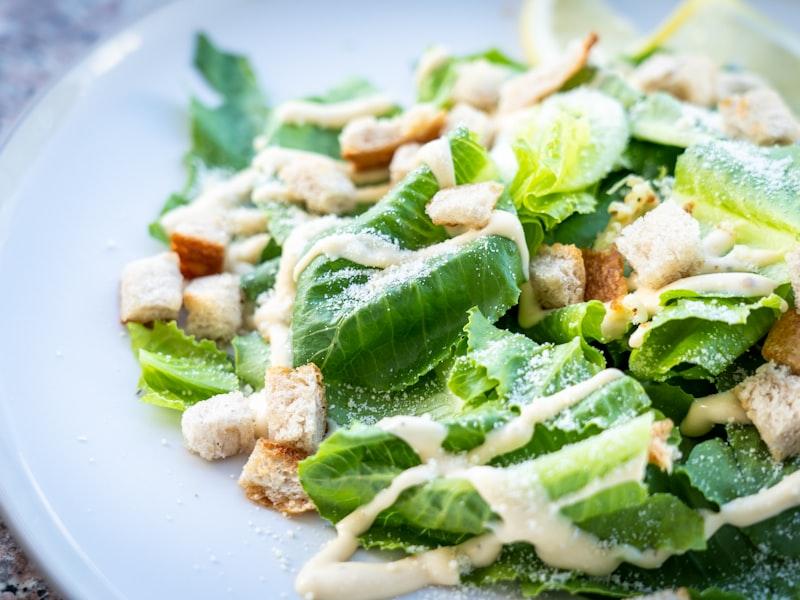 Classic Caesar Salad — Salads recipe plated