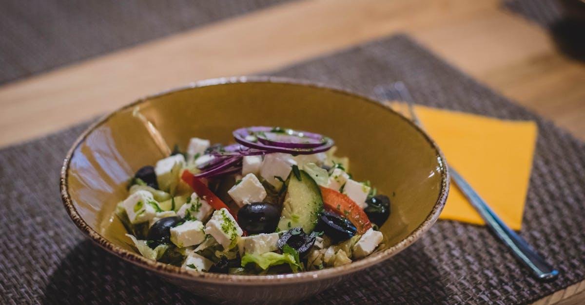 Classic Greek Salad (Horiatiki) — Salads recipe plated