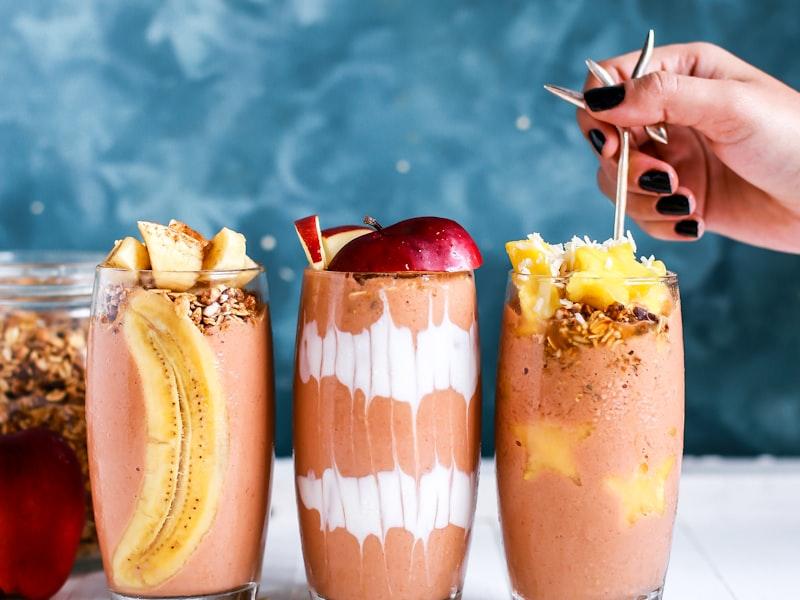 Strawberry Banana Smoothie — Smoothies recipe plated