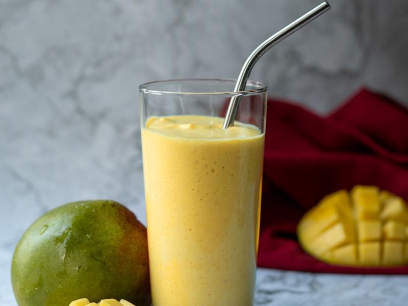 Tropical Mango Smoothie — Smoothies recipe plated