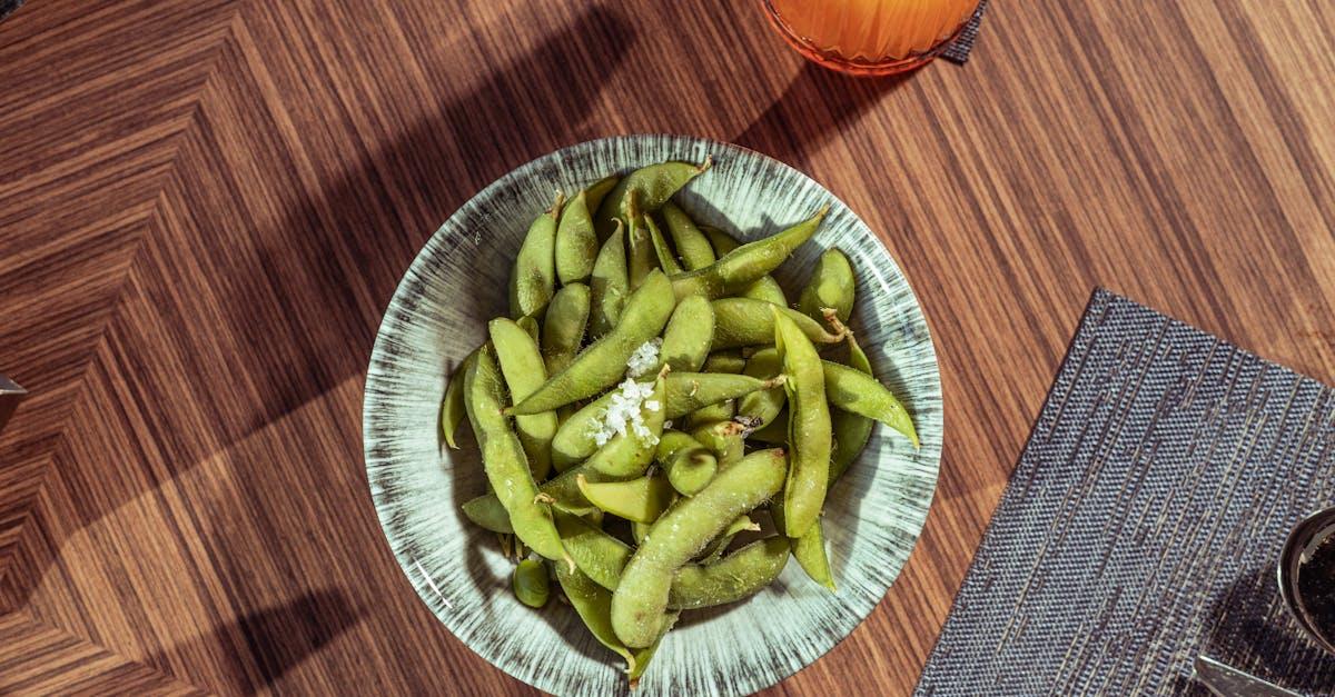 Edamame with Sea Salt — Vegetables recipe plated